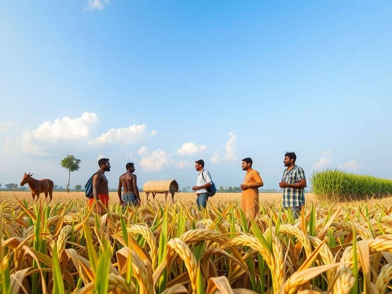Hay Day Crop Harvest Indian Farming Scene